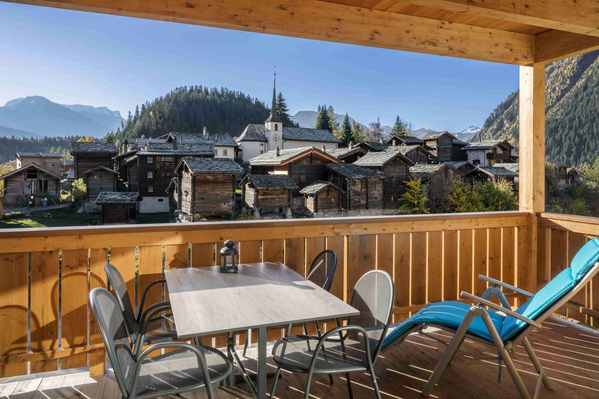 Appartement Panorama à Blatten bei Naters Extérieur photo